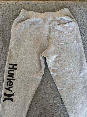 Hurley Kids Light Gray Logo Joggers